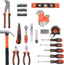 کیف ابزار دستی ۱۵۴ تکه BLACK+DECKER برای استفاده در خانه و دفتر مدل BMT154C 2752