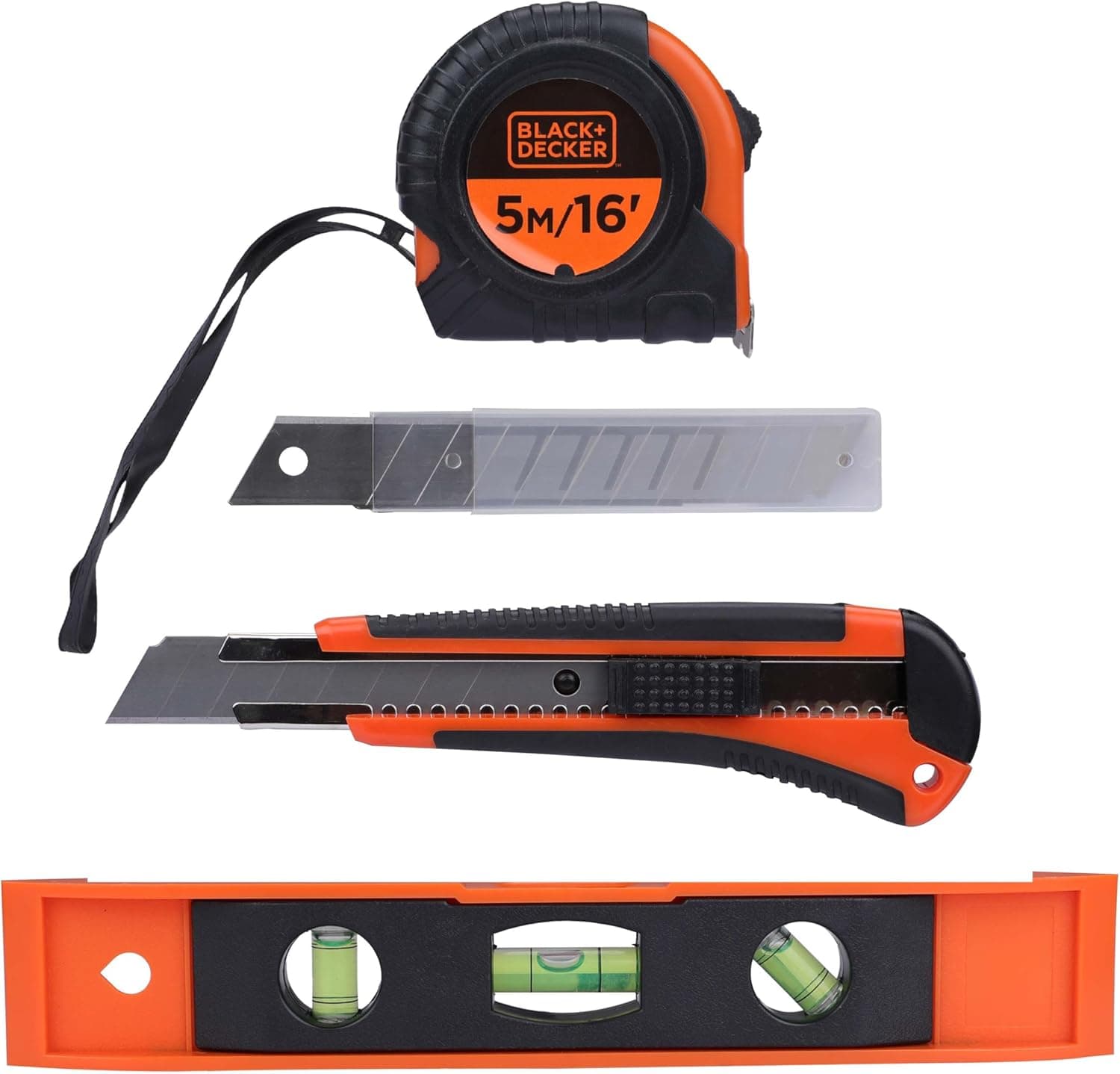 کیف ابزار دستی ۱۵۴ تکه BLACK+DECKER برای استفاده در خانه و دفتر مدل BMT154C 2755