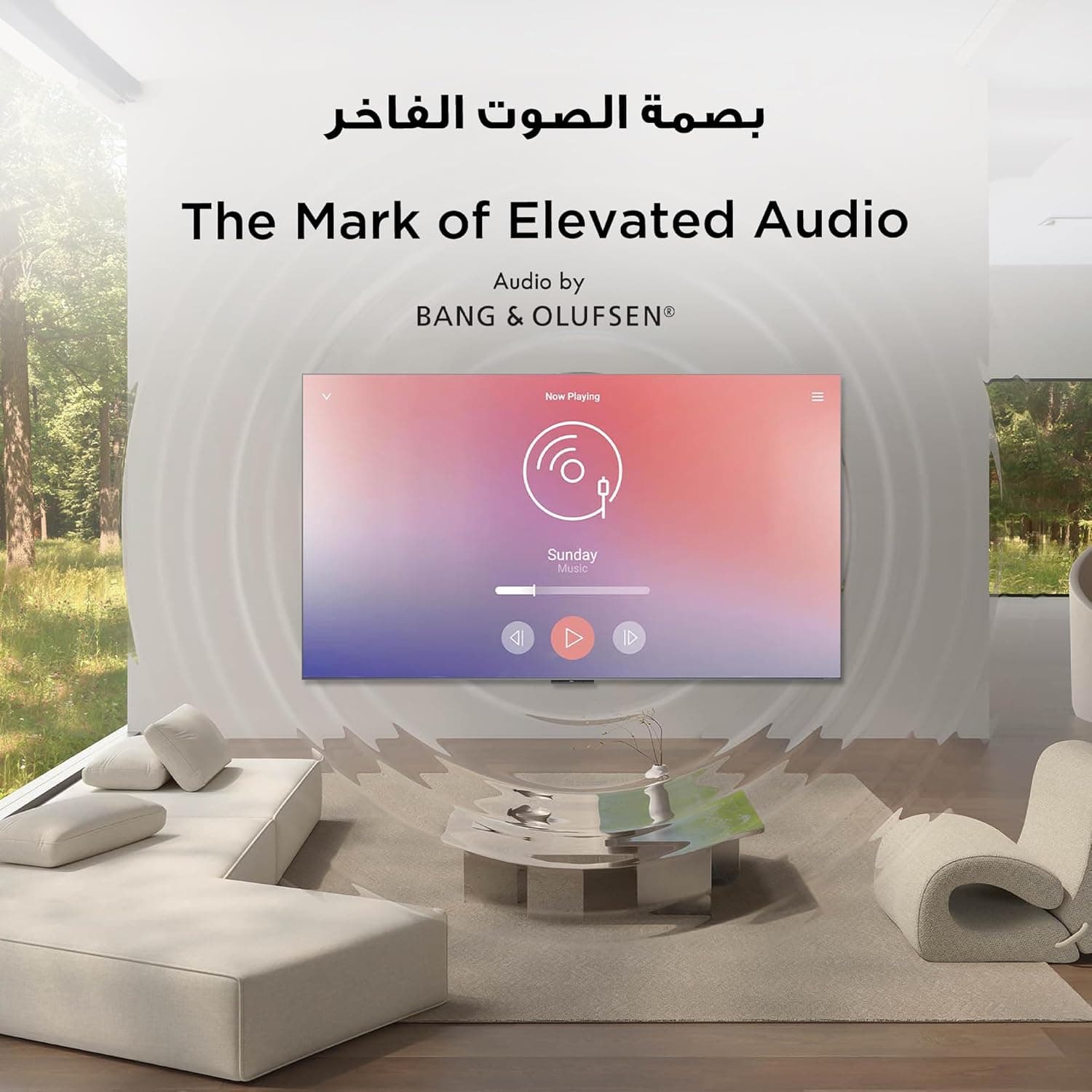 تلویزیون TCL 75Q7C سایز 75 اینچ Smart TV 4K QD-Mini LED با رنگ‌های زنده Quantum Crystal و HDR با روشنایی 3000nits مناسب برای Gaming، مجهز به Google TV، نرخ نوسازی Native 144Hz، سیستم صوتی توسط Bang & Olufsen، پشتیبانی از Dolby Atmos، قابلیت Game Master (مدل 2025) 75 اینچ سری Q7C با QD Mini LED 4K 2833