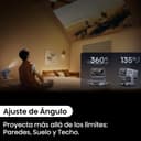 ویدئو پروژکتور قابل حمل مینی Hisense C2 Ultra Real Madrid Edition 4K UHD Triple Color RGB Laser، از 65 تا 300 اینچ، روشنایی 3000 ANSI Lumens، گستره رنگی وسیع 110% BT.2020 Wide Color Gamut، پشتیبانی از Dolby Vision، صدای Sound by JBL، دارای Netflix، مجهز به WIFI 6E، مدل C2 Ultra Madrid Portable 2854