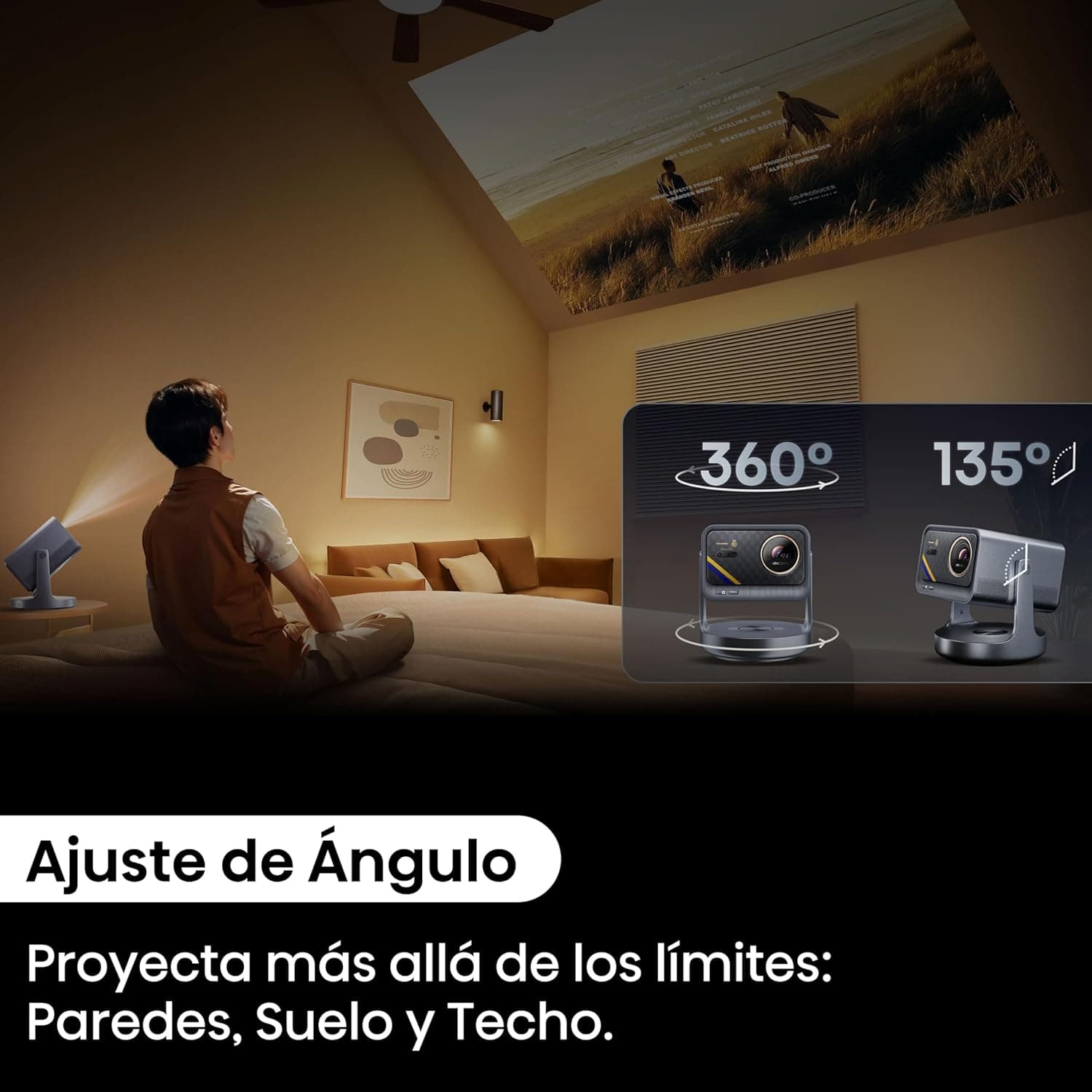 ویدئو پروژکتور قابل حمل مینی Hisense C2 Ultra Real Madrid Edition 4K UHD Triple Color RGB Laser، از 65 تا 300 اینچ، روشنایی 3000 ANSI Lumens، گستره رنگی وسیع 110% BT.2020 Wide Color Gamut، پشتیبانی از Dolby Vision، صدای Sound by JBL، دارای Netflix، مجهز به WIFI 6E، مدل C2 Ultra Madrid Portable 2854