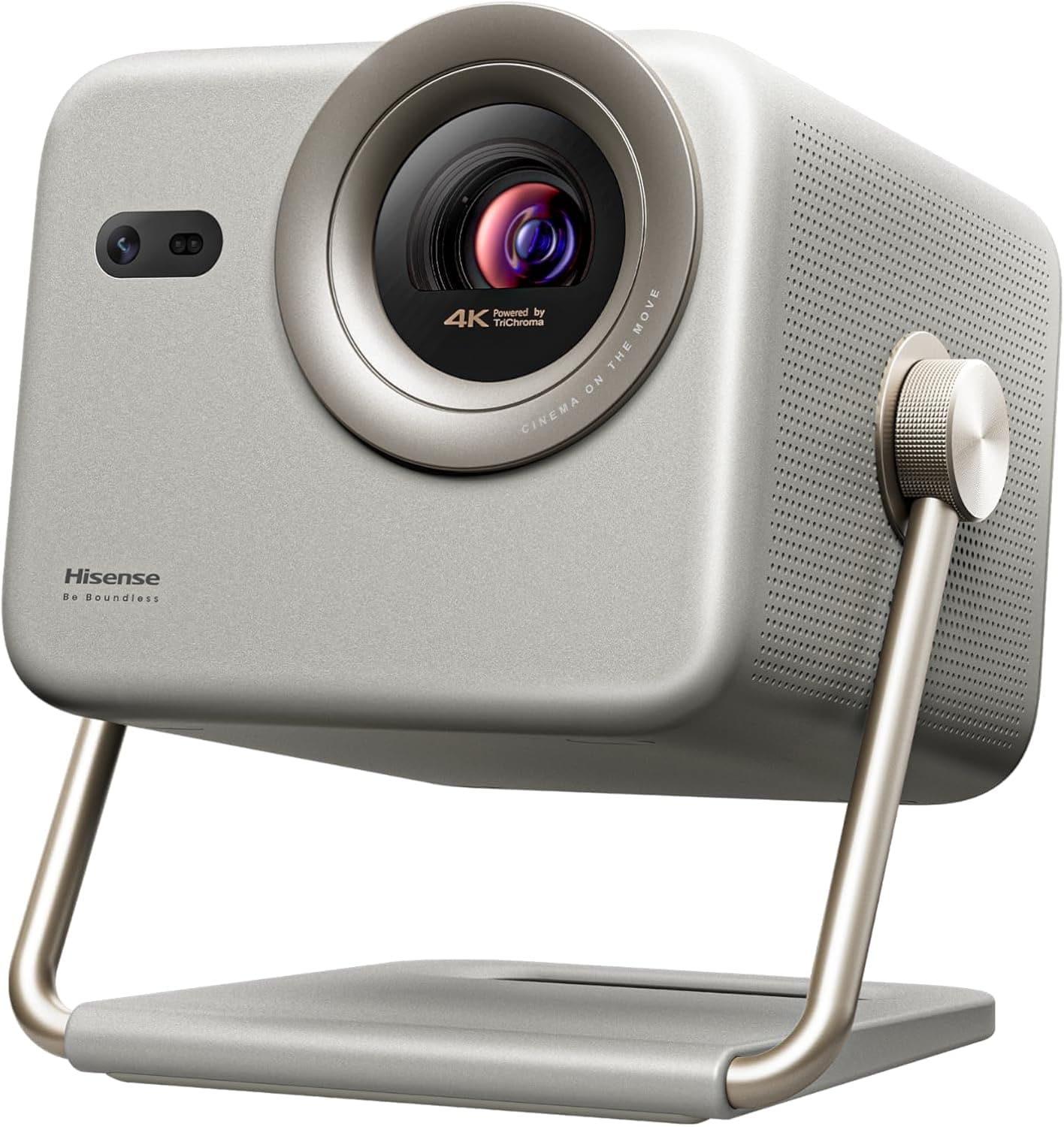 ویدئو پروژکتور لیزری هوشمند DLP هایسنس Hisense M2 PRO سایز 65"-200" (اینچ) 4K TriChroma، روشنایی 1300 Lumens با HDR، نرخ HSR 240Hz، پشتیبانی از Dolby Vision و Alexa داخلی (مدل 2025) M2 PRO قابل حمل 2891