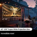 ویدئو پروژکتور لیزری هوشمند DLP هایسنس Hisense M2 PRO سایز 65"-200" (اینچ) 4K TriChroma، روشنایی 1300 Lumens با HDR، نرخ HSR 240Hz، پشتیبانی از Dolby Vision و Alexa داخلی (مدل 2025) M2 PRO قابل حمل 2899