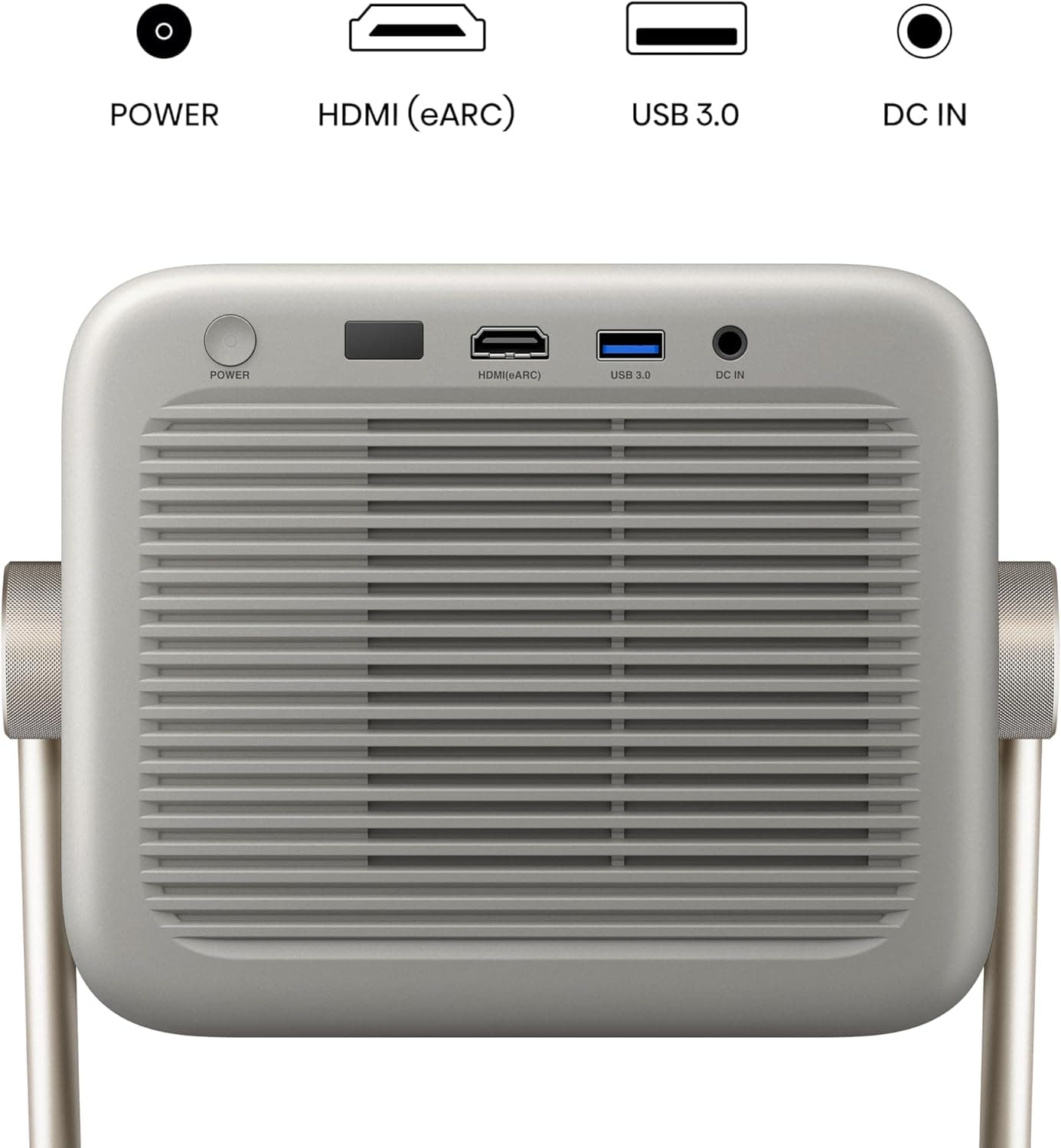 ویدئو پروژکتور لیزری هوشمند DLP هایسنس Hisense M2 PRO سایز 65"-200" (اینچ) 4K TriChroma، روشنایی 1300 Lumens با HDR، نرخ HSR 240Hz، پشتیبانی از Dolby Vision و Alexa داخلی (مدل 2025) M2 PRO قابل حمل 2901