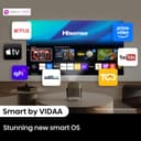 ویدئو پروژکتور لیزری هوشمند DLP هایسنس Hisense M2 PRO سایز 65"-200" (اینچ) 4K TriChroma، روشنایی 1300 Lumens با HDR، نرخ HSR 240Hz، پشتیبانی از Dolby Vision و Alexa داخلی (مدل 2025) M2 PRO قابل حمل 2902