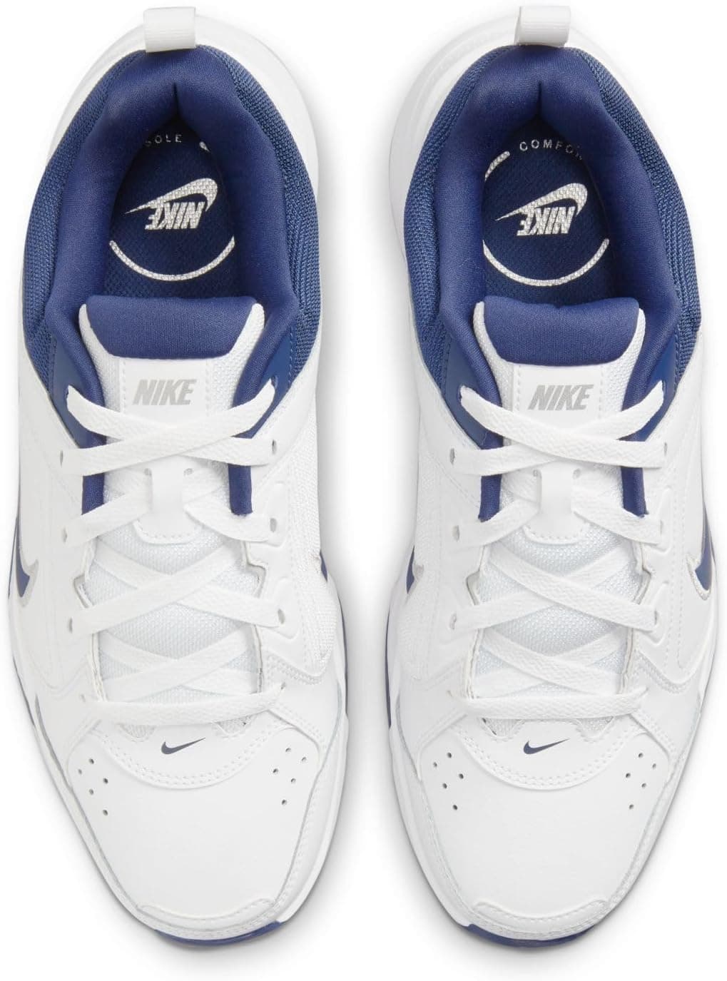 کفش بندی مردانه Nike DEFYALLDAY سایز 42.5 EU رنگ WHITE/MIDNIGHT NAVY-MTLC SILVER 2905