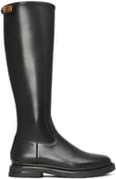 کفش بارانی زنانه، چکمه‌های زمستانی زنانه تا زانو سبک Riding Equestrian از چرم با پلتفرم، چکمه بلند زنانه، کفش زنانه مناسب Office Lady، سایز 38 EU 2943