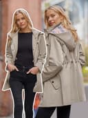 کاپشن بارانی زنانه SaphiRose 307