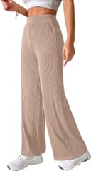 شلوار پاراشوت کارگو زنانه GRECIILOOKS – شلوار کره‌ای دم‌پا گشاد با کمر بلند | پوشاک کژوال ترندی برای استفاده روزانه و سفر (موجود در سایز بزرگ و پک ترکیبی ۲ عددی) ۳۴ بژ 3070