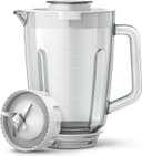 مخلوط‌کن Philips سری 3000 - توان 600 وات، ظرفیت 2 لیتر، پارچ شیشه‌ای، سیستم ProBlend، 2 سرعت تنظیم + پالس - مدل HR2291/20 سفید 3128