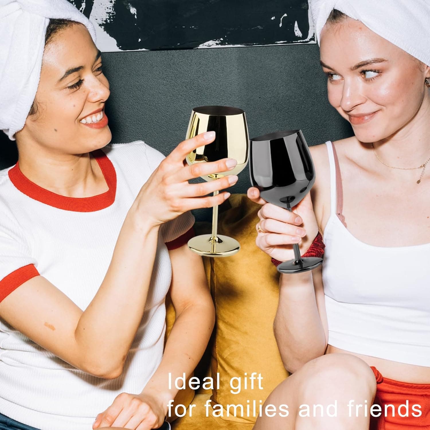 لیوان استیل ضدزنگ Arora ظرفیت 18 اونس - ست 4 عددی مشکی - 3.6 اینچ قطر x 8.3 اینچ ارتفاع (850985) مشکی - ست 4 عددی 3185