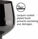 لیوان استیل ضدزنگ Arora ظرفیت 18 اونس - ست 4 عددی مشکی - 3.6 اینچ قطر x 8.3 اینچ ارتفاع (850985) مشکی - ست 4 عددی 3190