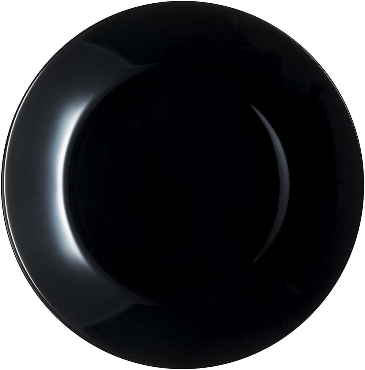 سرویس غذاخوری Luminarc ARC مدل Zelie، ۱۸ عدد بشقاب، شیشه اوپال، مشکی، قابل شستشو در ماشین ظرفشویی، شیک و ظریف 3204