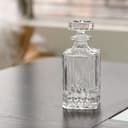 ست دکانتر 5 تکه JT GLASS ست نوشیدنی شامل 4 عدد Tumbler و 1 عدد Bottle با Lid طرح شمشیر 311 میلی‌لیتر و 700 میلی‌لیتر شیشه شفاف 5 تکه دکوراسیون منزل Barware 3212