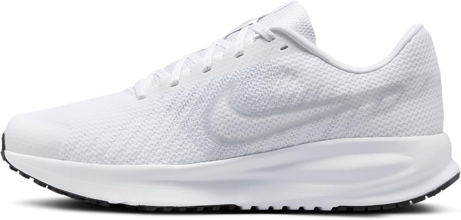 Nike RUN DEFY mens SHOES 42.5 EU WHITEPUREPLATINUM-BLACK 3251
