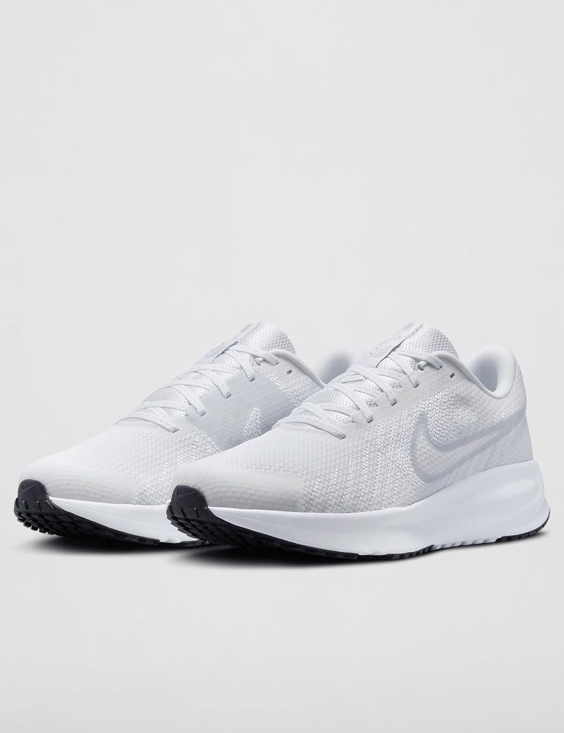Nike RUN DEFY mens SHOES 42.5 EU WHITEPUREPLATINUM-BLACK 3255