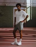 Nike RUN DEFY mens SHOES 42.5 EU WHITEPUREPLATINUM-BLACK 3257