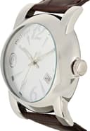 ساعت مچی مردانه Philippe Moraly با صفحه سفید و بند چرمی - L0723WWO 3295