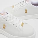 کفش کتانی زنانه U.S. POLO ASSN. 3I EXXY 3FX سایز 38 EU باریک سفید 3300