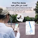 ردیاب هوشمند UGREEN 2PCS FineTrack، سازگار با Apple Find My (فقط iOS)، تگ هوشمند با باتری قابل تعویض، ردیاب و locator تگ چمدان بلوتوث برای یافتن اشیاء مانند کیف پول، چمدان، خودرو، کلیدها و گذرنامه‌ها 3339
