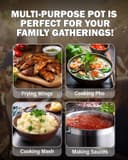 ست قابلمه و تابه آشپزخانه Cooks Standard از استیل ضدزنگ، قابلمه‌ها و تابه‌های حرفه‌ای شامل ساس‌پَن، تابه Sauté، قابلمه Stockpot با درب، ۸ تکه، نقره‌ای، ست ۸ تکه 3396