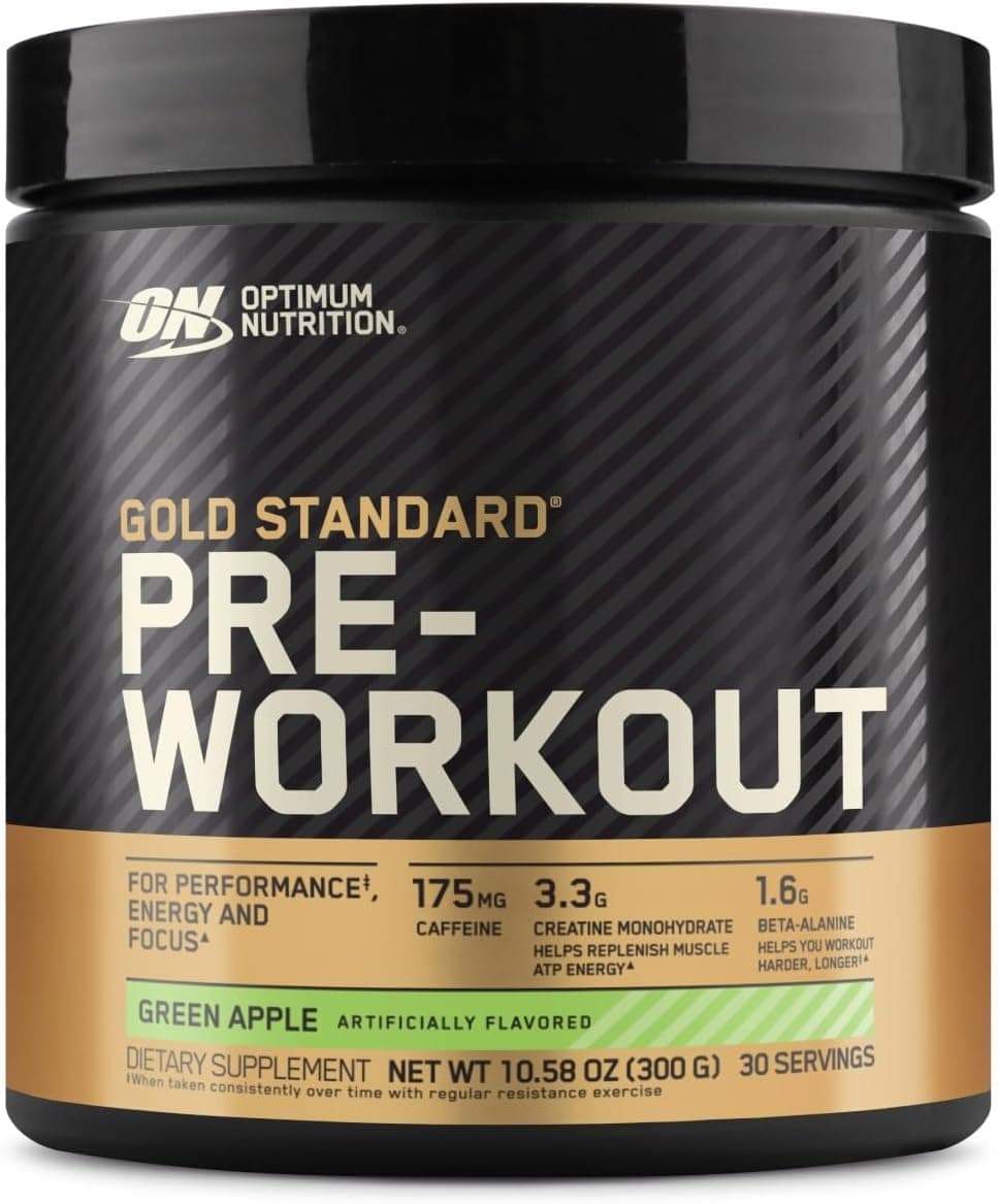 پیش‌تمرین Optimum Nutrition Gs طعم سیب سبز 300 گرم 6/کارتن