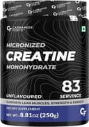 پودر Micronized Creatine Monohydrate کربامید فورت - ۸۳ سروینگ، ۲۵۰ گرم | پودر مکمل Creatine برای افزایش حجم عضلات خشک، قدرت و انرژی، پودر Creatine آبی 3551