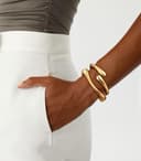 ست ۳ عددی دستبند پهن و برجسته طلایی – دستبند مد روز برای مچ دست، قابل ست شدن و مناسب برای ایجاد استایل چشمگیر، جواهرات فشن برای عروسی، مهمانی، سفر، مناسب برای زنان و دختران، هدیه شیک برای او. 407