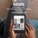 کتابخوان Amazon Kindle (16GB) – سبک‌ترین و جمع‌وجورترین Kindle، با صفحه‌نمایش بدون بازتاب نور، سرعت بالای تغییر صفحات، نور جلوی قابل تنظیم و عمر باتری طولانی – رنگ مشکی. 515