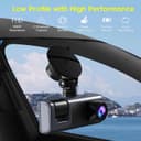 دوربین خودرو ۳ کاناله (جلو، عقب و داخل کابین) – کیفیت 1080P، با دید در شب IR، ضبط حلقه‌ای، سنسور G، مانیتور پارکینگ و ضبط ۲۴ ساعته، دوربین سه‌راهه برای خودرو. 523