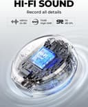 Hollyland LARK M2 میکروفون بی‌سیم – سازگار با iPhone، اندروید و دوربین، صدای Hi-Fi با کیفیت 48KHz/24Bit، برد ۱۰۰۰ فوت LOS، حذف نویز، ۴۰ ساعت عمر باتری، مناسب برای ویلاگینگ، YouTube و استریمینگ – نسخه Combo. 545