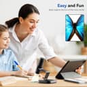 میکروسکوپ دیجیتال بی‌سیم Excefore – با بزرگ‌نمایی 50 تا 1000 برابر و وضوح 1080P HD، قابل حمل و دستی با اتصال WiFi و USB، مناسب برای بررسی تریکوم، سکه و اشیای ریز، همراه با پایه نگهدارنده، سازگار با iPhone، iPad، گوشی‌های Android و کامپیوتر. 602