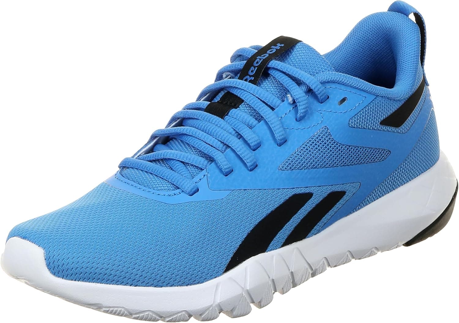 کفش کتانی مردانه Reebok Flexagon Force 4 سایز 39 EU رنگ Kinetic Blue/Black/Footwear White 654