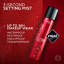 اسپری فیکس‌کننده ۳ ثانیه‌ای L’Oréal Paris L'Oreal Infallible، میست بسیار ریز برای ماندگاری تا ۳۶ ساعت، شفاف، ۱.۷۶ اونس مایع 667