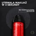 اسپری فیکس‌کننده ۳ ثانیه‌ای L’Oréal Paris L'Oreal Infallible، میست بسیار ریز برای ماندگاری تا ۳۶ ساعت، شفاف، ۱.۷۶ اونس مایع 675