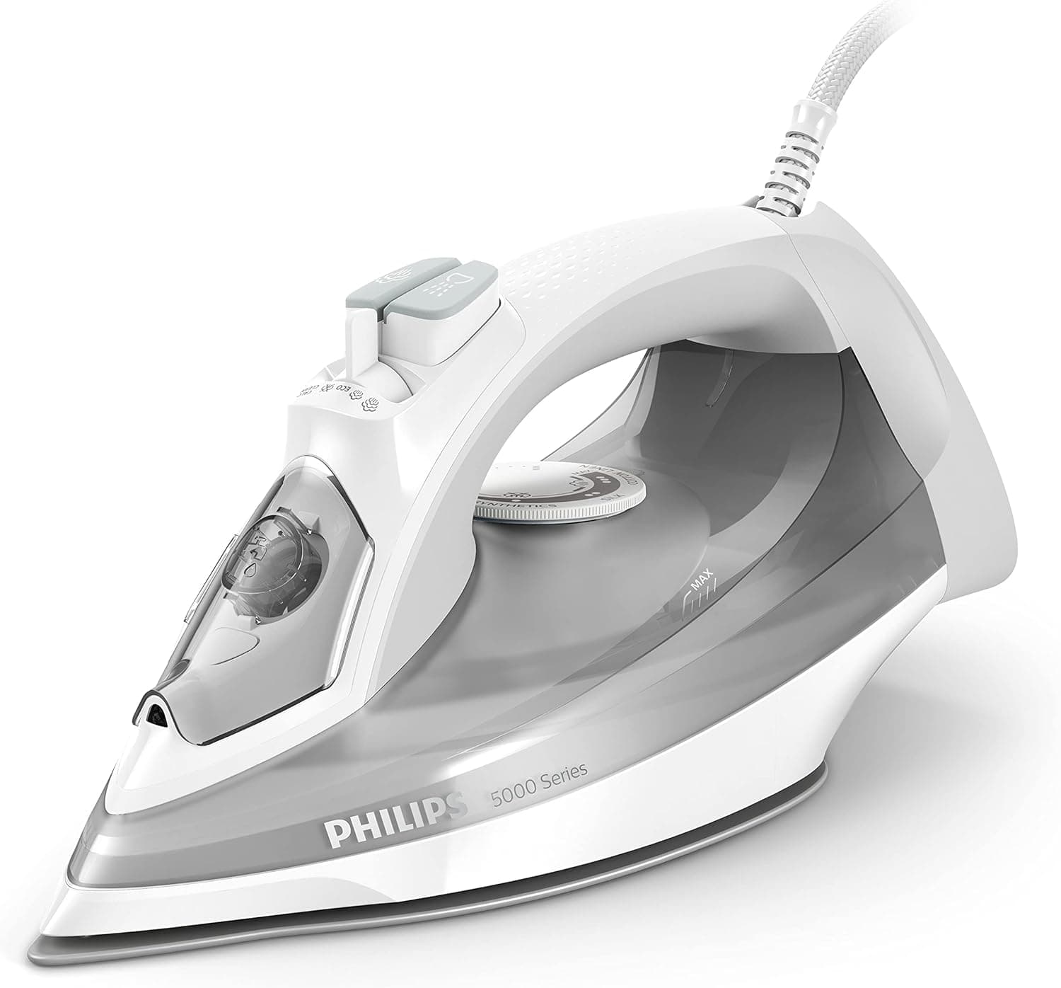 اتو بخار Philips سری 5000 - توان 2400 وات، بخار لحظه‌ای 160 گرم، کفی SteamGlide Plus - مدل DST5010/16 70