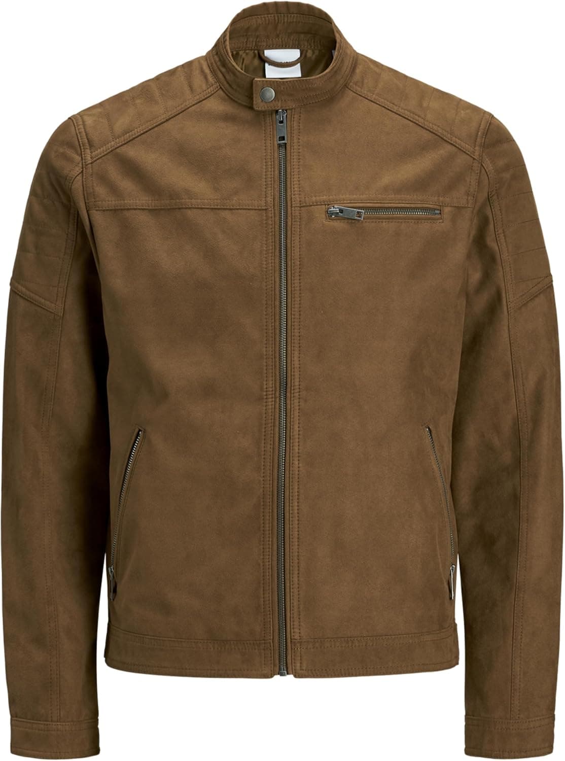 کاپشن کلاسیک مردانه Jack & Jones مدل Rocky Jjerocky Noos Blouson سایز L رنگ Cognac 704