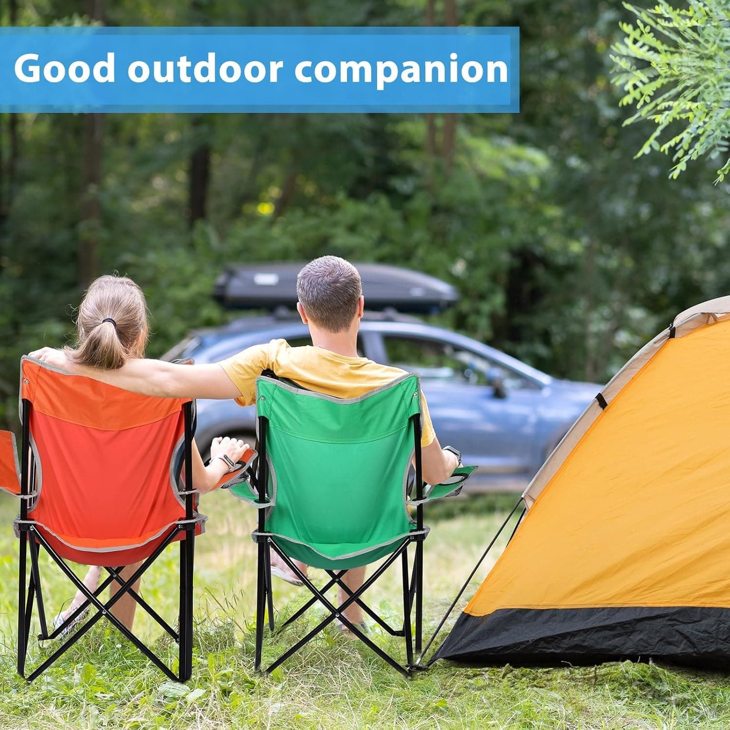 MOMENT صندلی ساحلی قابل حمل و تاشو – چندمنظوره برای بزرگسالان، سبک و مناسب برای حیاط، چمن، فضای باز، سفر، پیک‌نیک و پیاده‌روی، با تحمل وزن تا ۱۱۰ کیلوگرم، همراه با کیف حمل، رنگ تصادفی – بسته ۴ عددی. 859