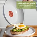 ست ۱۲ تکه قابلمه و تابه نچسب سرامیکی Tefal Ceramic Refresh، قابل استفاده در فر و گریل تا دمای 350 درجه فارنهایت، سرویس پخت‌وپز و آشپزی آشپزخانه شامل تابه‌ها، قابلمه‌ها و لوازم آشپزخانه، قابلمه‌ها، تابه‌ها، رنگ سبز نعنایی ۱۲ تکه سبز نعنایی 900