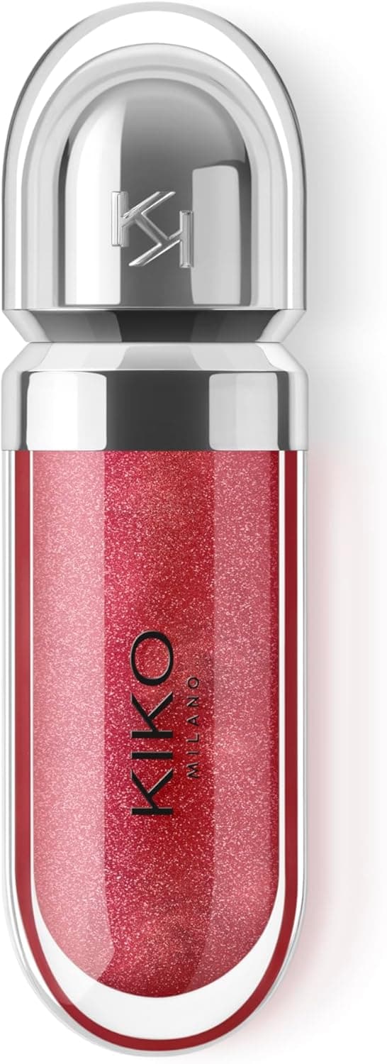 رژ لب براق KIKO Milano 3D Hydra Lip-gloss – شماره 16 Iridescent Ruby، حجم 6.5 میلی‌لیتر. 909
