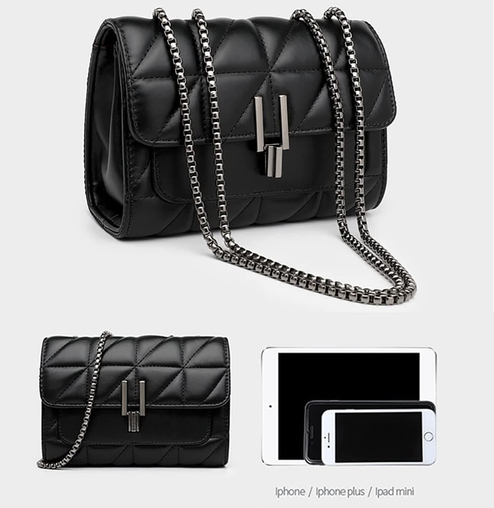 کیفهای کراسبادی زنانه، کیف دوشی از چرم PU مشکی، کیف موبایل، کیف پول و کیف دستی به همراه جا کارتی برای زنان 470