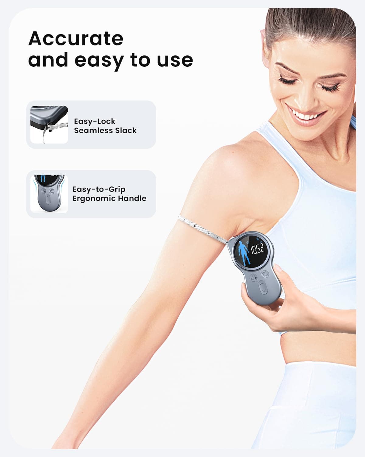 نوار اندازهگیری بدن RENPHO نسخه ارتقایافته 228