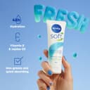 کرم مرطوبکننده NIVEA Soft، کرم مرطوبکننده برای صورت، بدن و دستها با ویتامین E و روغن Jojoba، کرم دست با رطوبترسانی عمیق، کرم روز همهکاره در تیوپ، ۷۵ میلیلیتر، ۱ عدد (بسته ۱ عددی) 2336
