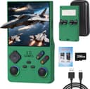 کنسول بازی دستی 2025 ارتقایافته V40 Max، صفحهنمایش IPS چهار اینچی، 40000 بازی از پیش نصبشده، فضای ذخیرهسازی 256GB، باتری 4000mAh، دستگاه بازی قابل حمل رترو (سبز) 2885