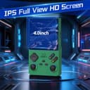 کنسول بازی دستی 2025 ارتقایافته V40 Max، صفحهنمایش IPS چهار اینچی، 40000 بازی از پیش نصبشده، فضای ذخیرهسازی 256GB، باتری 4000mAh، دستگاه بازی قابل حمل رترو (سبز) 2887