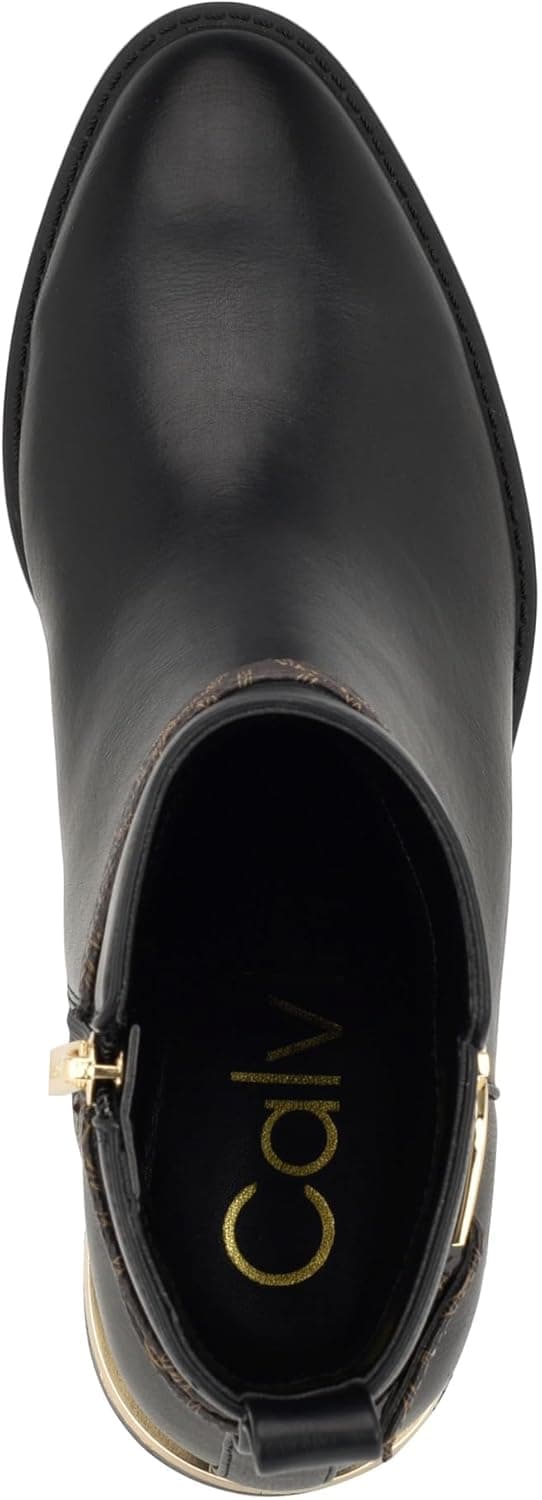 نیم بوت زنانه Calvin Klein مدل Dhara سایز 40 EU رنگ مشکی 2972