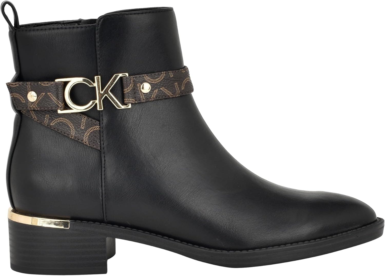 نیم بوت زنانه Calvin Klein مدل Dhara سایز 40 EU رنگ مشکی 2975