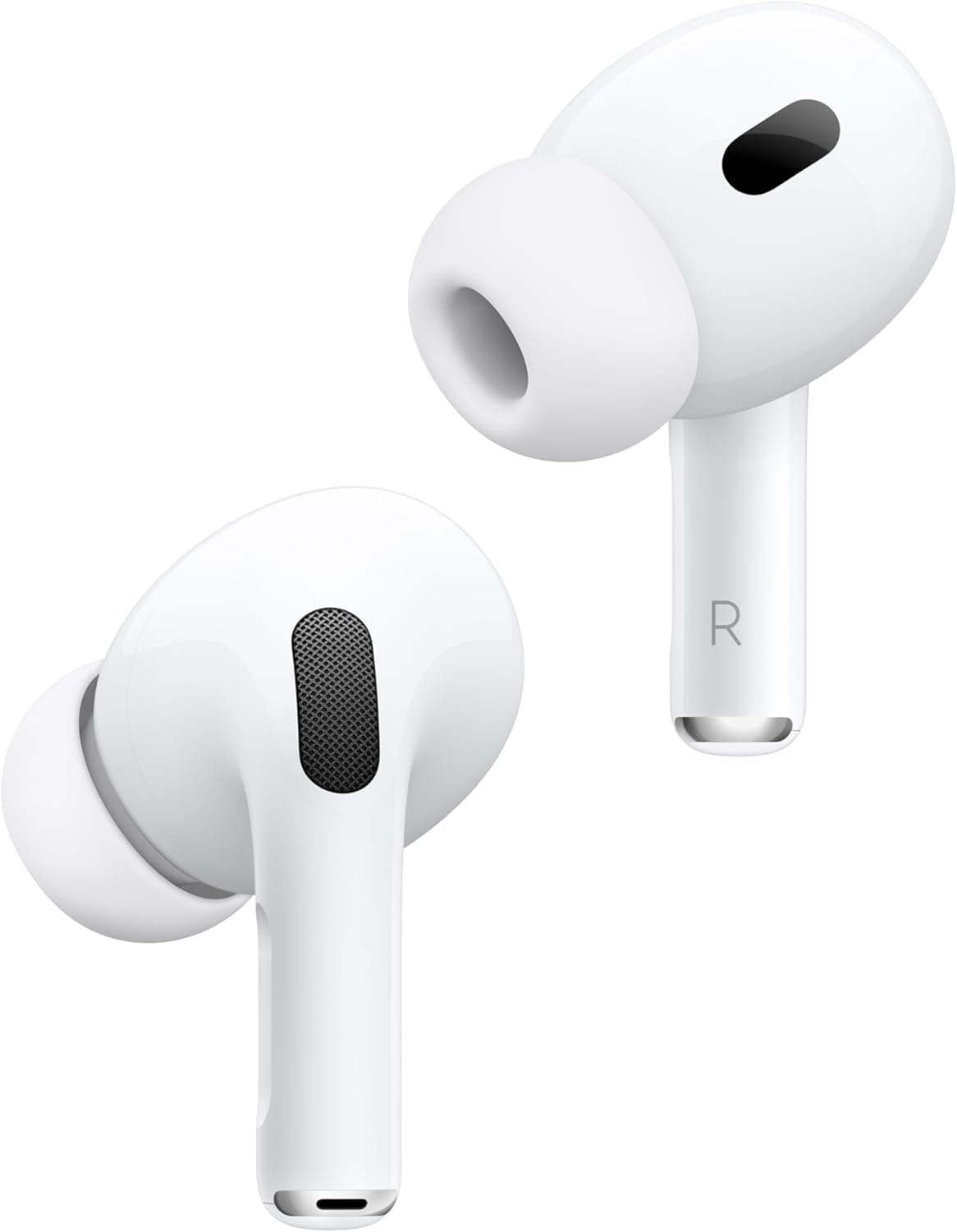 ایربادهای بیسیم Apple AirPods Pro 2، هدفونهای بلوتوث، حذف نویز فعال، قابلیت کمکشنوایی، حالت شفافیت، صدای فضایی شخصیسازیشده، صدای با وضوح بالا، تراشه H2، شارژ USB-C بدون AppleCare+ 3286