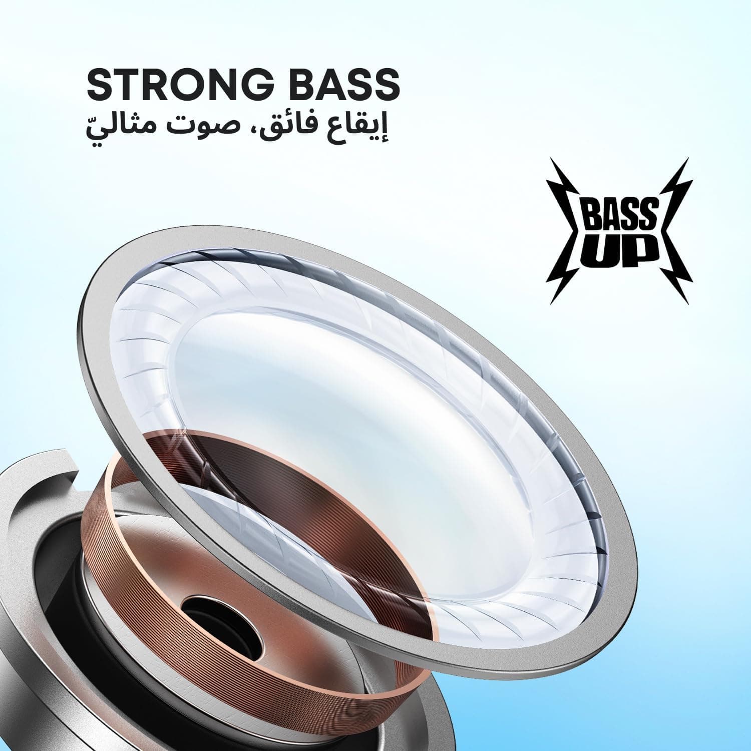 هدفون بلوتوث soundcore Anker P20i، ایربادهای True Wireless با باس قوی و درایورهای 10mm، بلوتوث 5.3، 30 ساعت زمان پخش، استاندارد ضدآب IPX5، دارای 2 میکروفون برای تماسهای شفاف با AI، 22 تنظیم EQ از پیشتنظیمشده، قابلیت شخصیسازی از طریق اپلیکیشن 3343