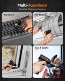گردگیر برقی WOLFBOX مدل MegaFlow 50 با سرعت 110000RPM، دمنده مینی 3 حالته قابل تنظیم، بیسیم، شارژ سریع، مناسب برای گردگیری و حذف گرد و غبار در کامپیوترها، کیبوردها، خودروها، منازل و فضاهای بیرونی 3591
